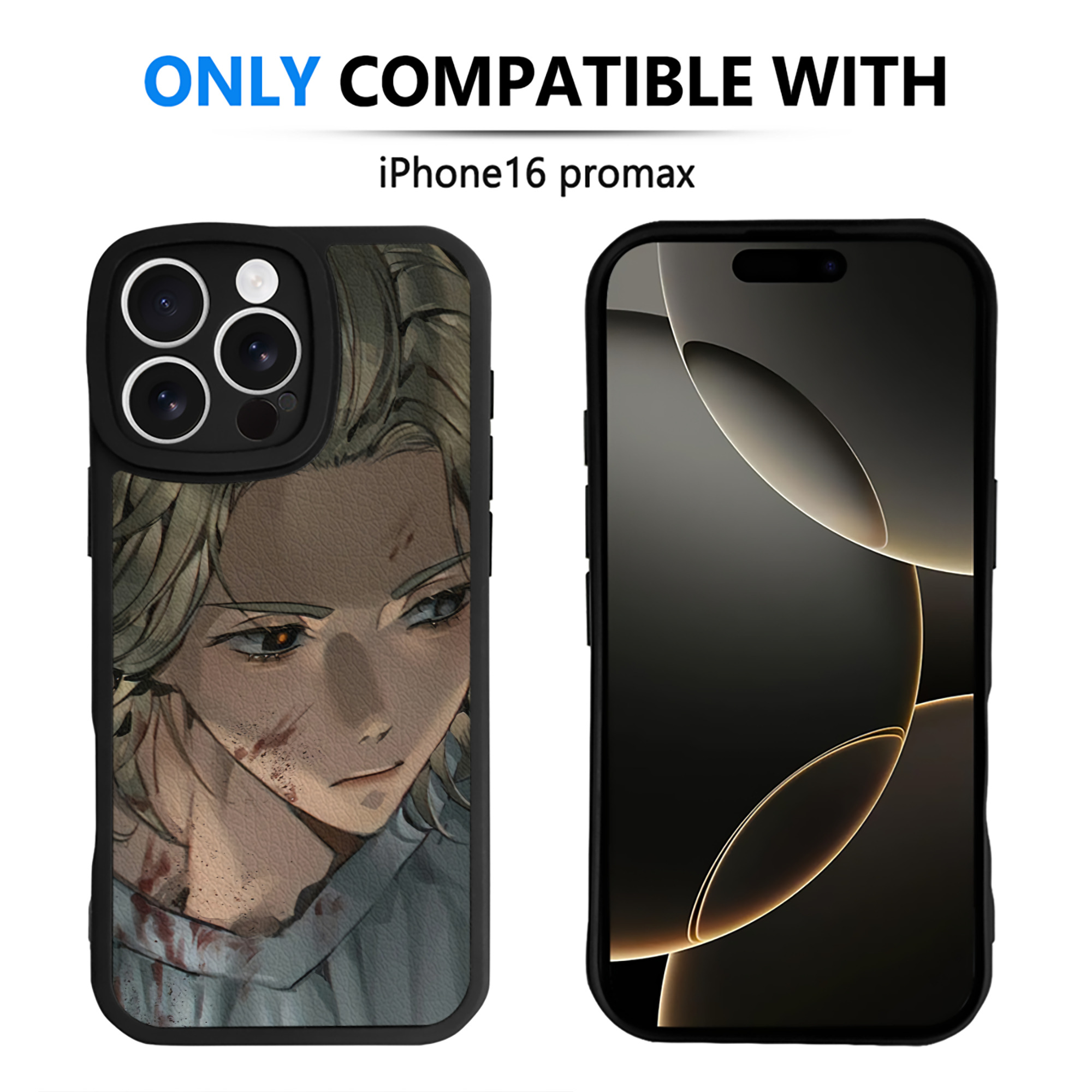 （画像用） 東京リベンジャーズ Tokyo Revengers 【iPhone 16シリーズ対応】シリコンスマホケース（レザー調） 材質：シリコン